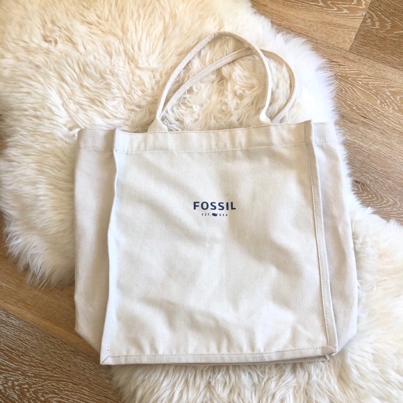 FOSSIL Canvas Tote - Picture 3 of 5